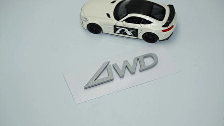 DK Tuning 4WD Bagaj 3M Gri ABS Yazı Logo Hyundai İle Uyumlu