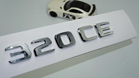DK Tuning 300 CE Bagaj Krom ABS 3M 3D Yazı Logo Benz İle Uyumlu