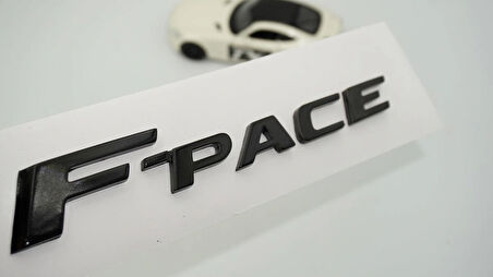 DK Tuning F-Pace 3M Siyah ABS Bagaj Yazı Logo Jaguar İle Uyumlu