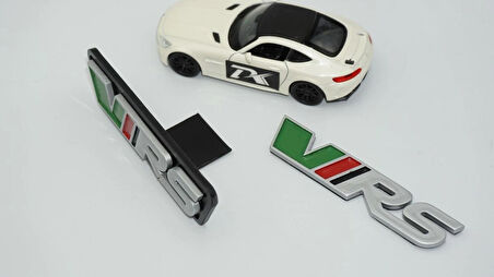 DK Tuning Skoda VRS Ön Panjur Bagaj Gri Yeşil Kırmızı Logo Arma Seti