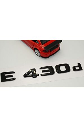 E 430d Bagaj Parlak Siyah Abs 3m 3d Yazı Logo