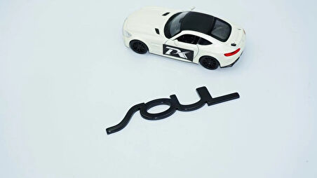 DK Tuning Soul Bagaj Siyah ABS 3M 3D Yazı Logo Kia İle Uyumlu