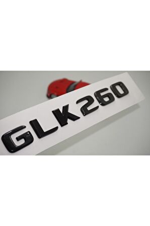 Glk 260 Bagaj Parlak Siyah Abs 3m 3d Yazı Logo