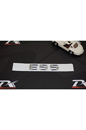 E55 Bagaj Krom Metal 3m 3d Yazı Logo