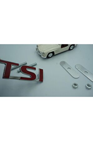 Tsi Logo Ön Panjur Vidalı 3d Krom Metal Logo Amblem