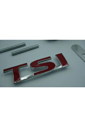 Tsi Logo Ön Panjur Vidalı 3d Krom Metal Logo Amblem