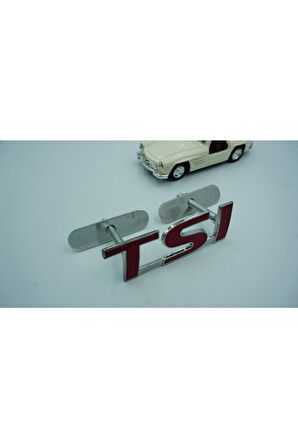 Tsi Logo Ön Panjur Vidalı 3d Krom Metal Logo Amblem