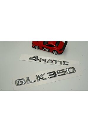 Benz Glk 350 4matic Bagaj Krom Metal 3m 3d Yazı Logo