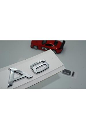 Audi A6 55 Tfsi Krom Abs 3m 3d Bagaj Yazı Logo Orjinal Ürün