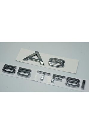 Audi A6 55 Tfsi Krom Abs 3m 3d Bagaj Yazı Logo Orjinal Ürün