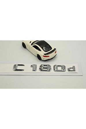 Mercedes Benz C180d Bagaj Krom Metal 3m 3d Yazı Logo