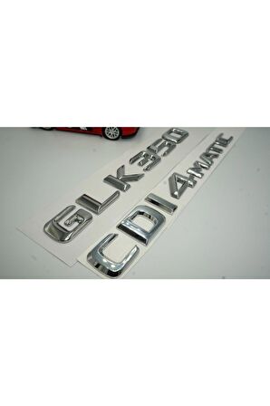 Benz Glk 350 Cdı 4matic Bagaj Krom Metal 3m 3d Yazı Logo