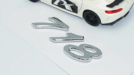 DK Tuning Porsche 718 Bagaj 3M 3D Krom ABS Yazı Logo Amblem