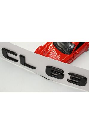 Cl 63 Bagaj Parlak Siyah Abs 3m 3d Yazı Logo