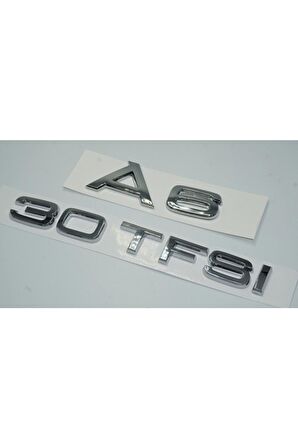 Audi A6 30 Tfsi Krom Abs 3m 3d Bagaj Yazı Logo Orjinal Ürün