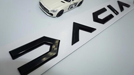 Dk Tuning Dacia Yeni Nesil Bagaj 3m 3d Siyah Abs Yazı Logo