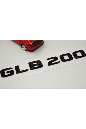 Glb 200 Bagaj Parlak Siyah Abs 3m 3d Yazı Logo