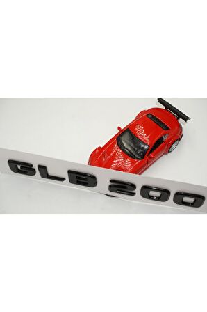 Glb 200 Bagaj Parlak Siyah Abs 3m 3d Yazı Logo