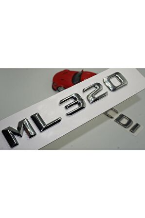 Benz Ml 320 Cdı Bagaj Krom Metal 3m 3d Yazı Logo
