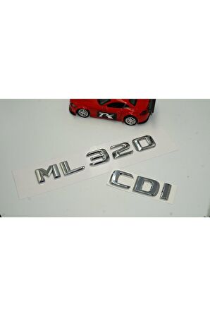 Benz Ml 320 Cdı Bagaj Krom Metal 3m 3d Yazı Logo