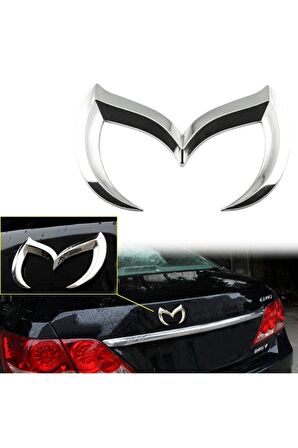 Mazda Batman 2 3 5 6 Cx Miata Krom Metal 3m 3d Bagaj Logo