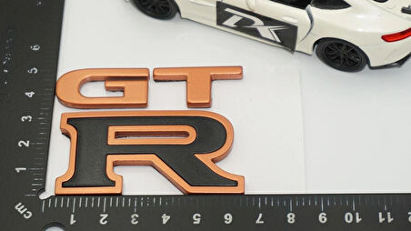 DK Tuning Nissan GTR Bagaj Bronz Siyah Logo Amblem Arma