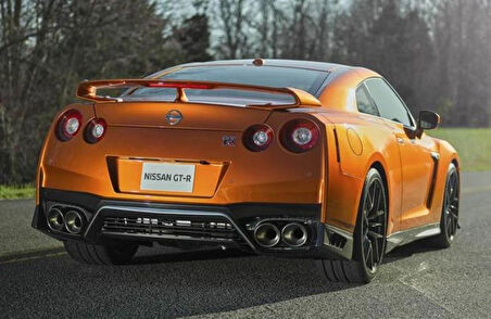 DK Tuning Nissan GTR Bagaj Bronz Siyah Logo Amblem Arma
