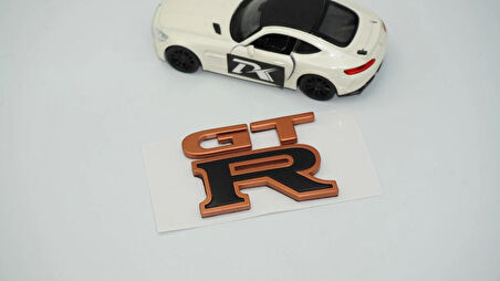 DK Tuning Nissan GTR Bagaj Bronz Siyah Logo Amblem Arma