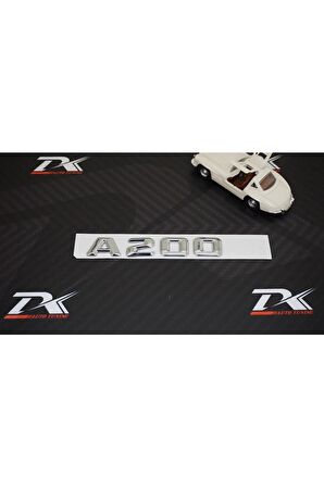 A200 Bagaj Krom Metal 3m 3d Yazı Logo