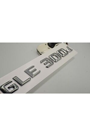 Mercedes Benz Gle300d Bagaj Krom Metal 3m 3d Yazı Logo