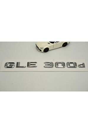 Mercedes Benz Gle300d Bagaj Krom Metal 3m 3d Yazı Logo