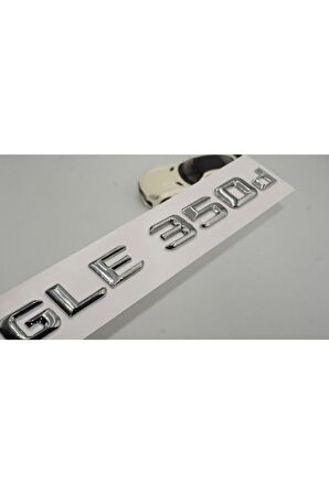 Mercedes Benz Gle350d Bagaj Krom Metal 3m 3d Yazı Logo