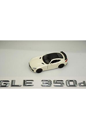 Mercedes Benz Gle350d Bagaj Krom Metal 3m 3d Yazı Logo