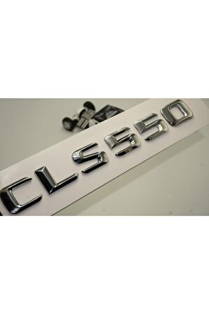 Benz Cls 550 Bagaj Krom Metal 3m 3d Yazı Logo