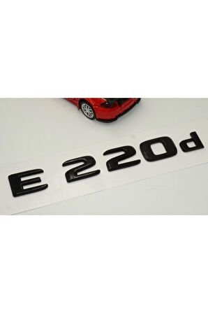 E 220d Bagaj Parlak Siyah Abs 3m 3d Yazı Logo
