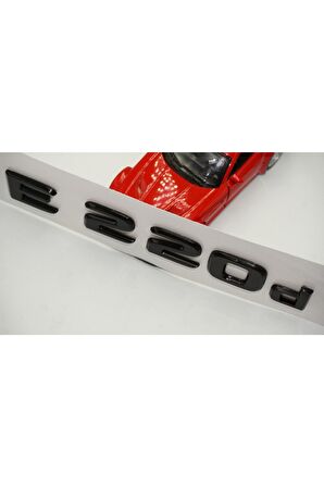 E 220d Bagaj Parlak Siyah Abs 3m 3d Yazı Logo