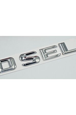 600 Sel Bagaj Krom Metal 3m 3d Yazı Logo
