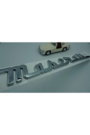 Bagaj Kapağı 3m 3d Yazı Logo Amblem