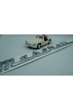 Bagaj Kapağı 3m 3d Yazı Logo Amblem