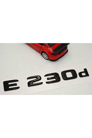 E 230d Bagaj Parlak Siyah Abs 3m 3d Yazı Logo