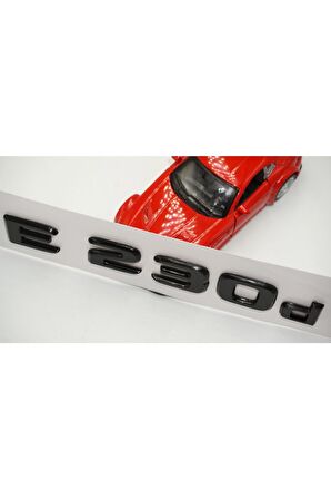 E 230d Bagaj Parlak Siyah Abs 3m 3d Yazı Logo