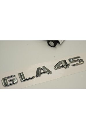 Benz Gla 45 Bagaj Krom Metal 3m 3d Yazı Logo