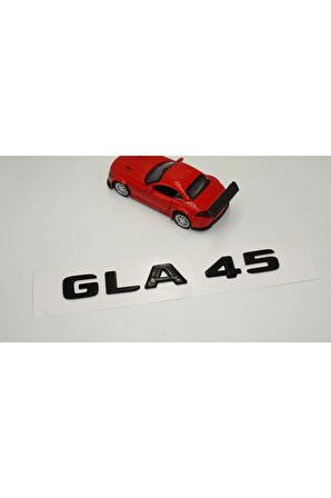 Gla 45 Bagaj Parlak Siyah Abs 3m 3d Yazı Logo