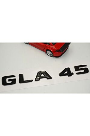 Gla 45 Bagaj Parlak Siyah Abs 3m 3d Yazı Logo