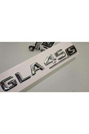 Benz Gla 45s Bagaj Krom Metal 3m 3d Yazı Logo