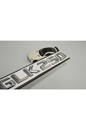 Glk 250 Bagaj Krom Metal 3m 3d Yazı Logo