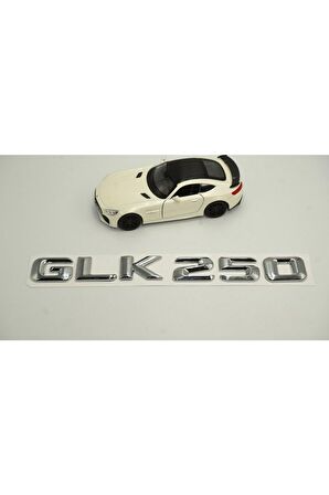 Glk 250 Bagaj Krom Metal 3m 3d Yazı Logo