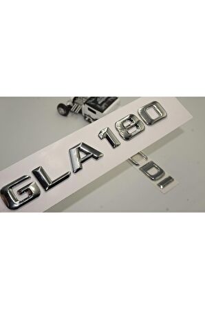 Benz Gla 180 Cdi Bagaj Krom Metal 3m 3d Yazı Logo