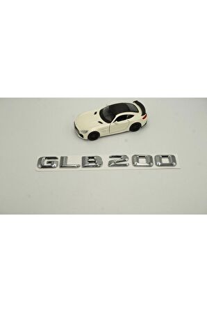 Glb 200 Bagaj Krom Metal 3m 3d Yazı Logo