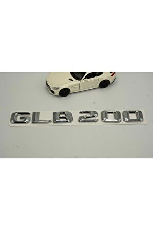 Glb 200 Bagaj Krom Metal 3m 3d Yazı Logo
